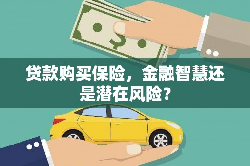 自贡贷款购买保险，金融智慧还是潜在风险？
