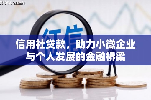 自贡信用社贷款，助力小微企业与个人发展的金融桥梁