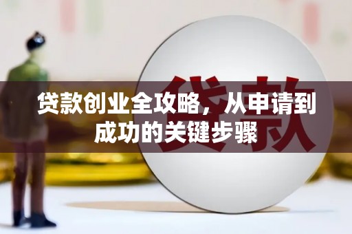 自贡贷款创业全攻略，从申请到成功的关键步骤
