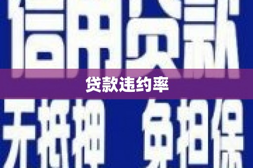 自贡贷款违约率