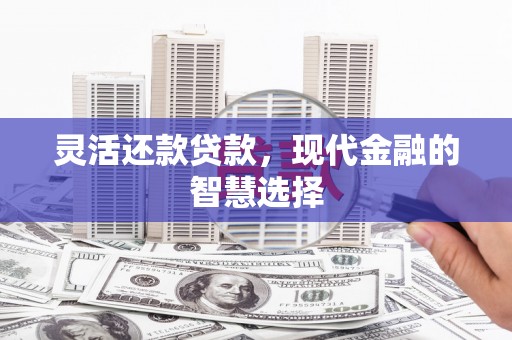 自贡灵活还款贷款，现代金融的智慧选择