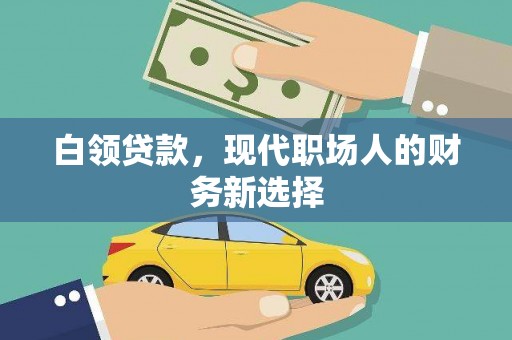 自贡白领贷款，现代职场人的财务新选择