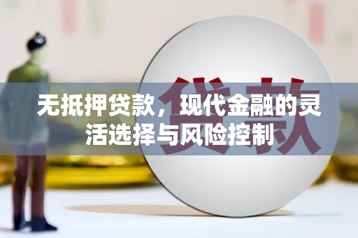 自贡无抵押贷款，现代金融的灵活选择与风险控制