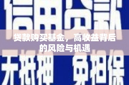 自贡贷款购买基金，高收益背后的风险与机遇