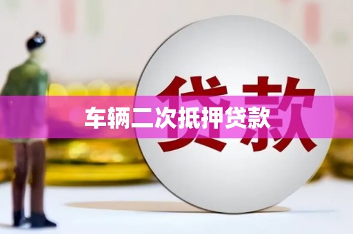 自贡车辆二次抵押贷款