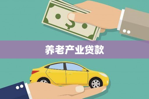 自贡养老产业贷款