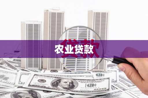 自贡农业贷款