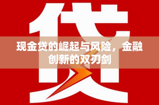 自贡现金贷的崛起与风险，金融创新的双刃剑