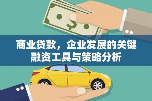 自贡商业贷款，企业发展的关键融资工具与策略分析