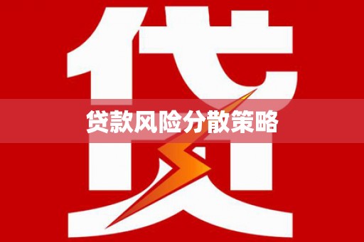 自贡贷款风险分散策略