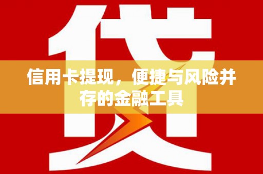 自贡信用卡提现，便捷与风险并存的金融工具