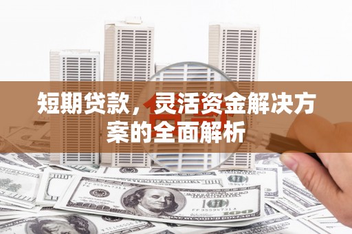 自贡短期贷款，灵活资金解决方案的全面解析