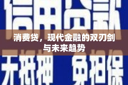 自贡消费贷，现代金融的双刃剑与未来趋势