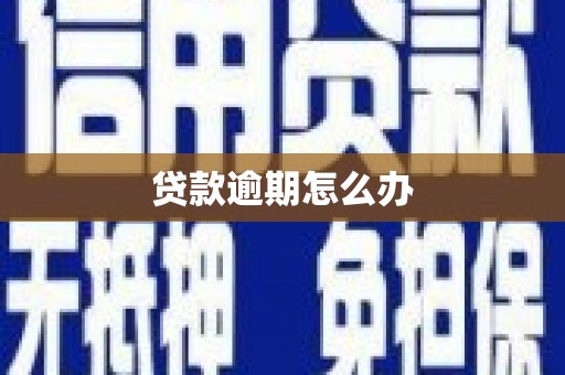自贡贷款逾期怎么办