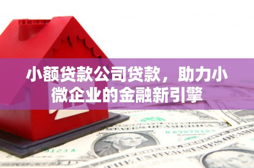 自贡小额贷款公司贷款，助力小微企业的金融新引擎