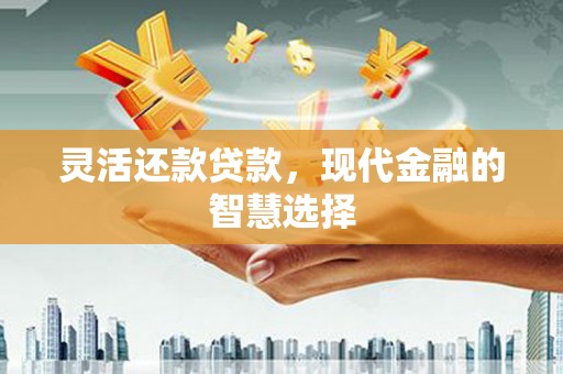 自贡灵活还款贷款，现代金融的智慧选择