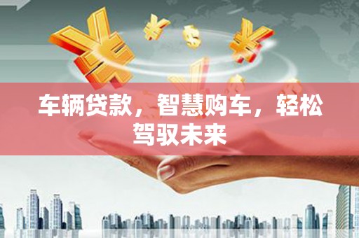 自贡车辆贷款，智慧购车，轻松驾驭未来
