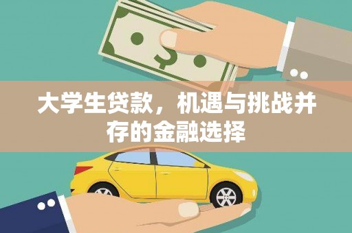 自贡大学生贷款，机遇与挑战并存的金融选择