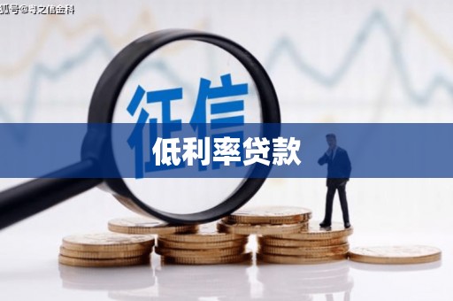 自贡低利率贷款