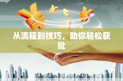 自贡从流程到技巧，助你轻松获批