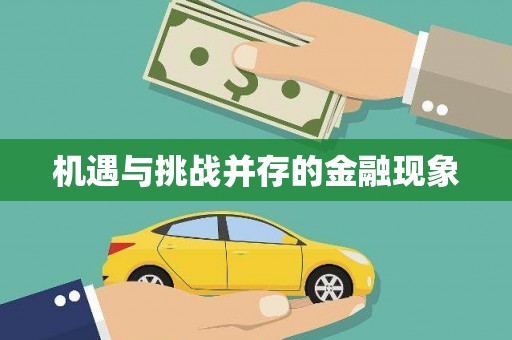 自贡机遇与挑战并存的金融现象